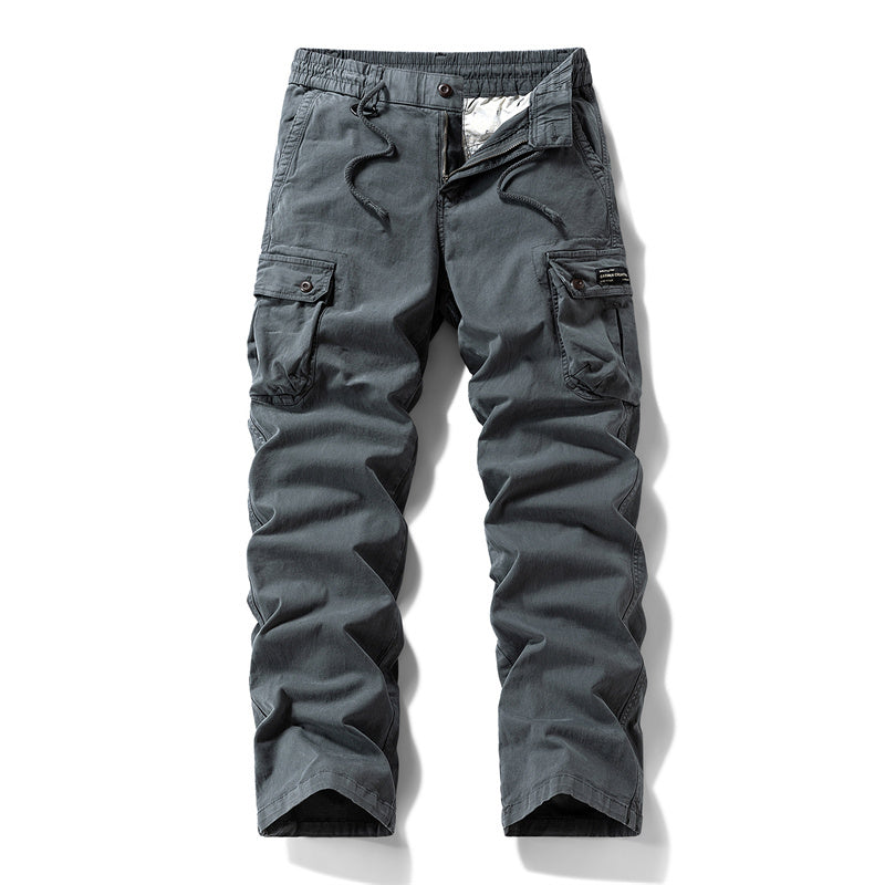 👖40% Rabatt!⚡Herren-Taktik-Arbeitshosen – gerade geschnitten, atmungsaktives hochwertiges Baumwollmaterial, praktische Taschen 🎒