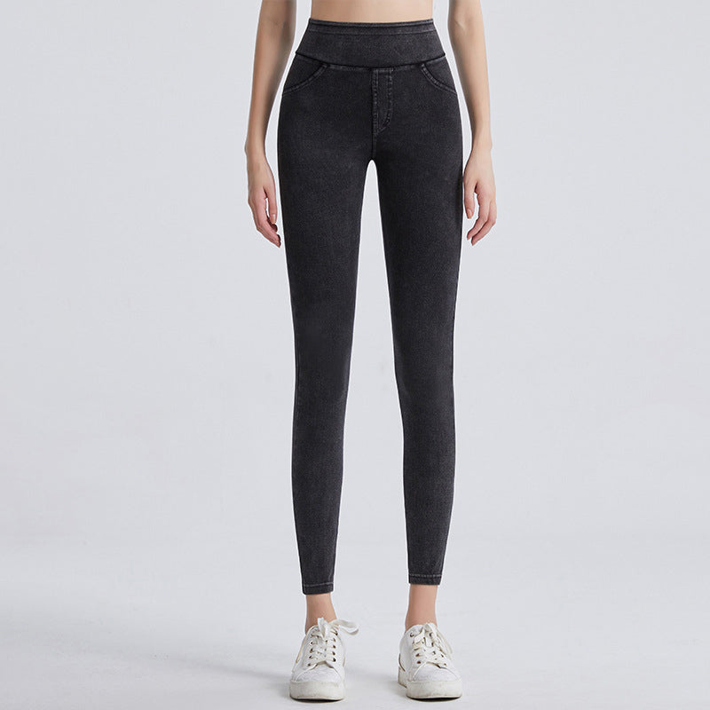 🌞NEU: Sommerkollektion mit bis zu 50% Rabatt 🛍️Damen Sportleggings im Jeans-Look – hochtailliert, poformernd & mit Taschen – elastisch, bequem & vielseitig