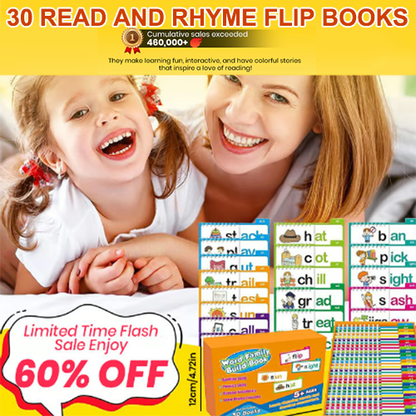 🔥LAST DAY 50% OFF📚30 Read and Rhyme Flip Books