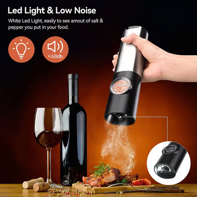 🎅Xmas Sales - 60% OFF🌲Adjustable Electric Spice Grinder