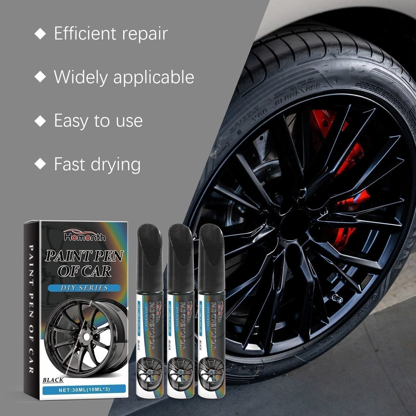 🔥Zeitlich begrenzter Verkauf – 40 % Rabatt🔥🚗Reparaturstift für Kratzer an Autoreifen