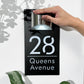 🎄 Favorieten voor de Feestdagen 🎁Gepersonaliseerd Zonne-Deurbordje – Aangepast LED Huisnummerbord voor de Voordeur