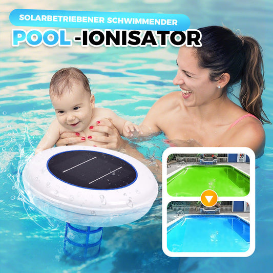🌞💧 50% RABATT! Solar-Ionisator für dauerhaft glasklares Schwimmbadwasser – Reduziert Chlor bis zu 80%, umweltfreundlich & wartungsarm ✨
