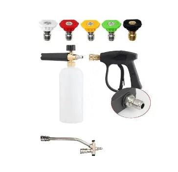 Car pressure washer nozzle set