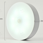 ⏳ Tijdelijke aanbieding⏳ USB oplaadbaar LED nachtlampje met bewegingssensor Magnetische bevestiging Warm of koud licht Voor kast gang en slaapkamer