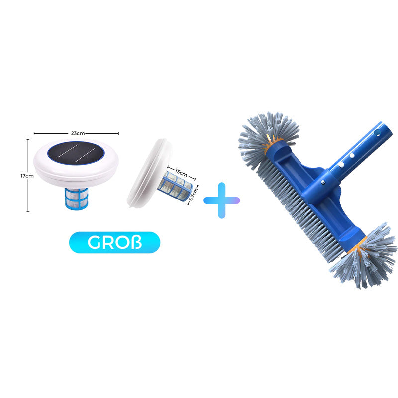 🌞💧 50% RABATT! Solar-Ionisator für dauerhaft glasklares Schwimmbadwasser – Reduziert Chlor bis zu 80%, umweltfreundlich & wartungsarm ✨