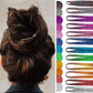 14-delige set glitter satijnen haaraccessoires ✨