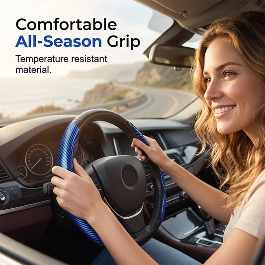 ✨LIMITED DEAL 🚘 Carbon Stuurhoes – Luxe Grip & Bescherming