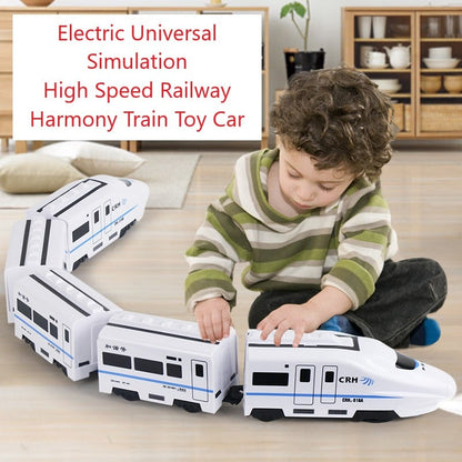 🌲Hot Sale 34% OFF🔥Electric Universal Simulation High Speed Railway Harmony Train Toy