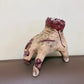 🖐️ 50% OFF NOW! ✨ Realistic Scary Hand Props - Flexible & Creepy for Halloween/Cosplay, Perfect for Decoration or Pranks 🎃📦