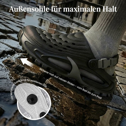🌞 Sommerneuheiten – Jetzt bis zu 50% sparen! 💰Herren Zehentrenner mit Plateau & Doppelfarben – weiche Sohle, bequem & stylisch – ideal für Strand, Sport & Freizeit