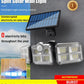 🎁Hot Sale 49% OFF🔥Solar Outdoor Lights 138LED Security Lights,3 Heads Dimmable SpotLights with 3 Modes,IP65 Waterproof