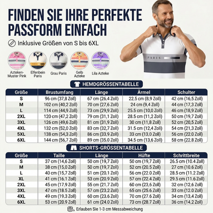 👕 50% RABATT! ☀️ 2-teiliges Hemd- & Shorts-Set für Herren – Bequem, atmungsaktiv & vielseitig – Perfekt für Sommer, Freizeit oder Reisen – lässiger Look mit hohem Tragekomfort 🩳✨
