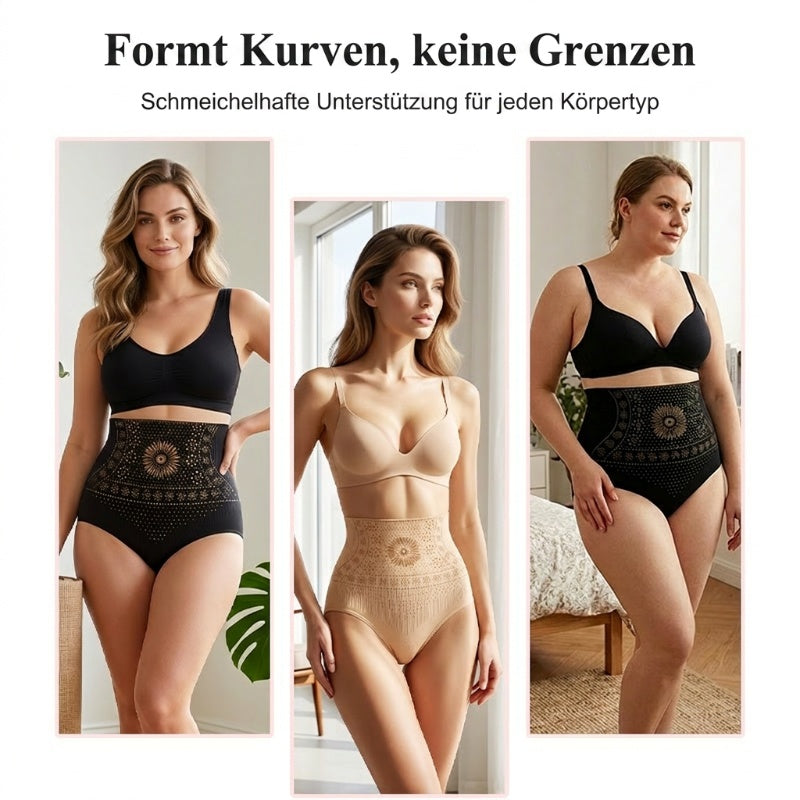 🥳👖 Hochtaillierte formende Shapewear-Unterhosen – Figurformende Slips mit Kompression für eine definierte Taille 💞