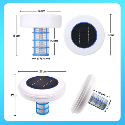 🌞💧 50% RABATT! Solar-Ionisator für dauerhaft glasklares Schwimmbadwasser – Reduziert Chlor bis zu 80%, umweltfreundlich & wartungsarm ✨