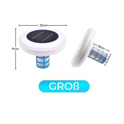 🌞💧 50% RABATT! Solar-Ionisator für dauerhaft glasklares Schwimmbadwasser – Reduziert Chlor bis zu 80%, umweltfreundlich & wartungsarm ✨