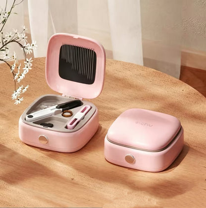 🧵 Magnetische naaiset met 40 onderdelen – Draagbare organizer met twee lagen
