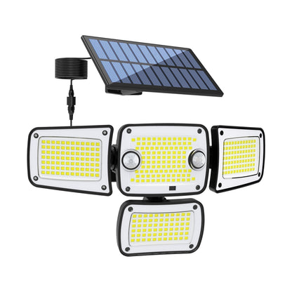 ☀️🔥Solarleuchten für den Außenbereich – 3000 Lumen, 188 LEDs, Bewegungsmelder für den Außenbereich