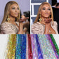 14-delige set glitter satijnen haaraccessoires ✨