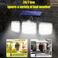 🎁Hot Sale 49% OFF🔥Solar Outdoor Lights 138LED Security Lights,3 Heads Dimmable SpotLights with 3 Modes,IP65 Waterproof