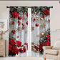 🔥While Supplies Last 40% OFF!🎉 Christmas Window Curtains 2-Piece Set for Home Decor