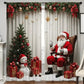 🔥While Supplies Last 40% OFF!🎉 Christmas Window Curtains 2-Piece Set for Home Decor