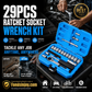🥳HOT SALE🥳💞50K+ VERKOCHT! Ratelsleutelset – Vanaf £39.99! 29-delig, chroom-vanadium & opbergkoffer. Repareer alles – bestel nu! ✅