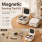 🧵 Magnetische naaiset met 40 onderdelen – Draagbare organizer met twee lagen