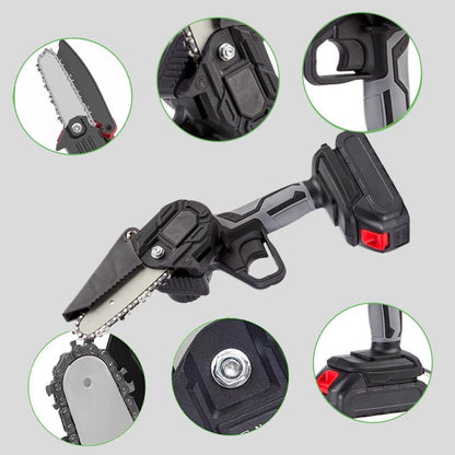 ⚡🪚Powerful Mini 6-inch Cordless Electric Chain Saw ✈️ free shipping