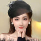 Vintage Organza Fascinator Headband