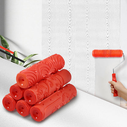 🔥Embossing Texture Patterned Paint Roller for Wall Decoration✅Buy 1 get 1 free