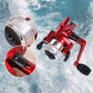 Portable pen style ice fishing rod set