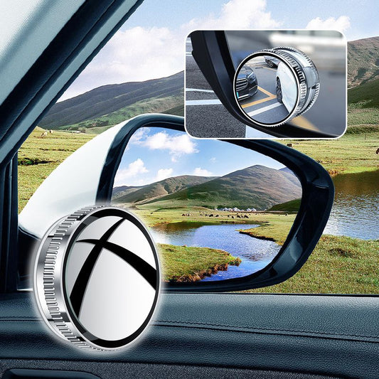 2PCS Suction Cup Car Blind Spot Mirror