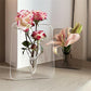 🌹 NU 50% KORTING! 🖼️ Doorzichtige vaas in fotolijstvorm – wandmontage mogelijk & ruimtebesparend – uniek ontwerp, perfect voor gedroogde of verse bloemen – elegante decoratie voor thuis of op kantoor ✨
