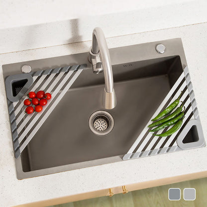 ✨🍻Multi-Functional Kitchen Sink Corner Drying Mat