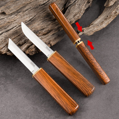 ✨⚔️2 in 1 Double Knife Set with Wooden Handle