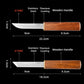 ✨⚔️2 in 1 Double Knife Set with Wooden Handle