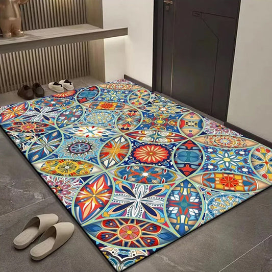 ✨🏠Embellish your home - 🔹Bohemian Geometric Door Mat for Entryway🔸