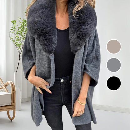 🔥Hot Sale 50% off 🧥 Women's Faux Fur Collar Puffer Coat