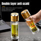 🎅🎄Christmas Pre-Sale - 🔥50%OFF❄️Double-wall Glass Insulated Tea Bottle