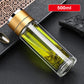 🎅🎄Christmas Pre-Sale - 🔥50%OFF❄️Double-wall Glass Insulated Tea Bottle