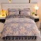 🎅🎄Christmas Pre-Sale - 🔥52%OFF❄️4 Piece Print Cozy Comforter Bedding Sets