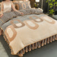 🎅🎄Christmas Pre-Sale - 🔥52%OFF❄️4 Piece Print Cozy Comforter Bedding Sets