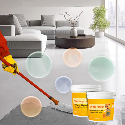 🎄🎅Christmas Pre-Sale - 46% OFF💥Waterproof Water-Based Epoxy Floor Paint