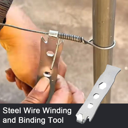 🎄Christmas promotion -💥Buy 1 Free 1 - ⚙️Steel Wire Winding and Binding Tool