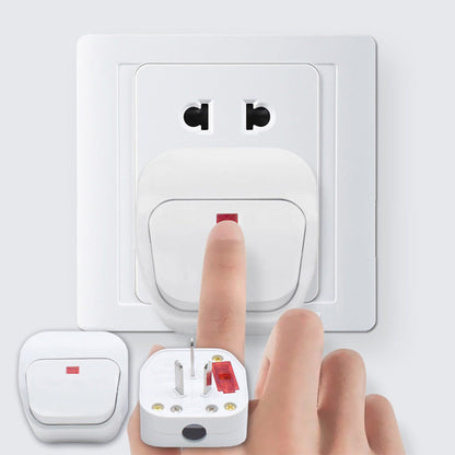 AU 3 Pin 250V AC Plug with Switch and Safety Fuse