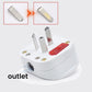 AU 3 Pin 250V AC Plug with Switch and Safety Fuse