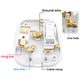 AU 3 Pin 250V AC Plug with Switch and Safety Fuse