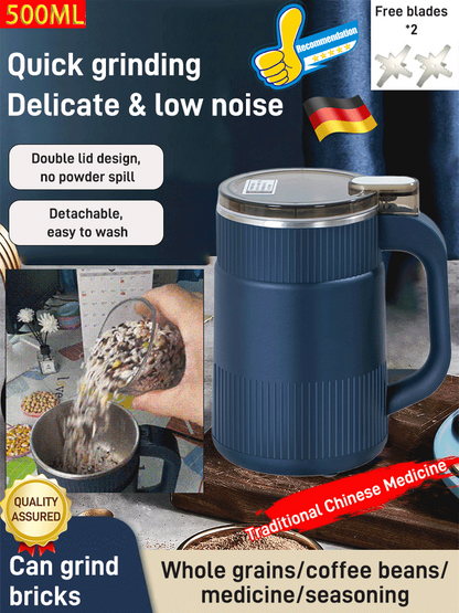 🔥2026 New Arrivals: 50% Off for a Limited Time!⌛Electric Grinding Cup – High-Speed, Large Capacity & Powerful Crushing 🍚📦