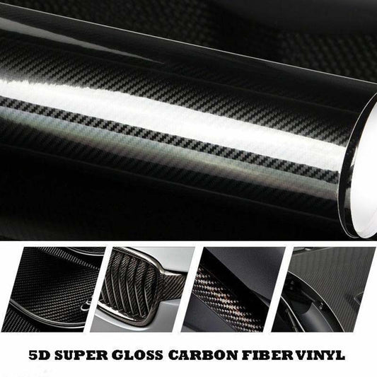 Carbon fiber vinyl wrap voor auto's